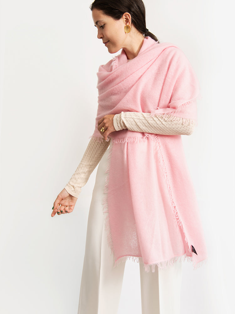 HAND-FELTED CASHMERE SCARF