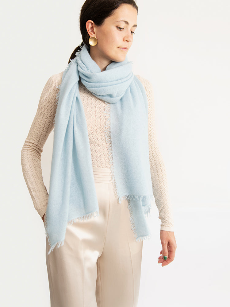 HAND-FELTED CASHMERE SCARF